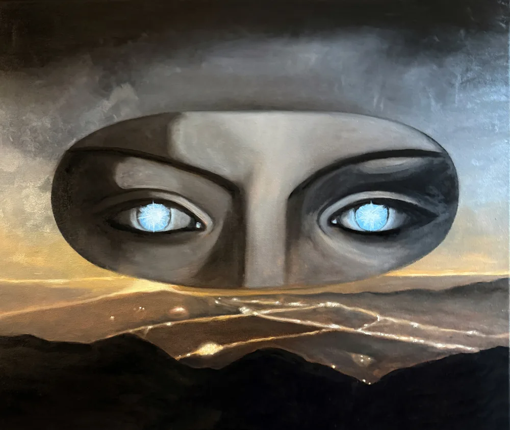 Eyes Looking Over the Land